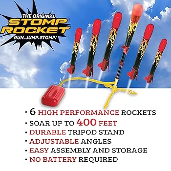 Amazon.com: Stomp Rocket Extreme Rocket (Super High