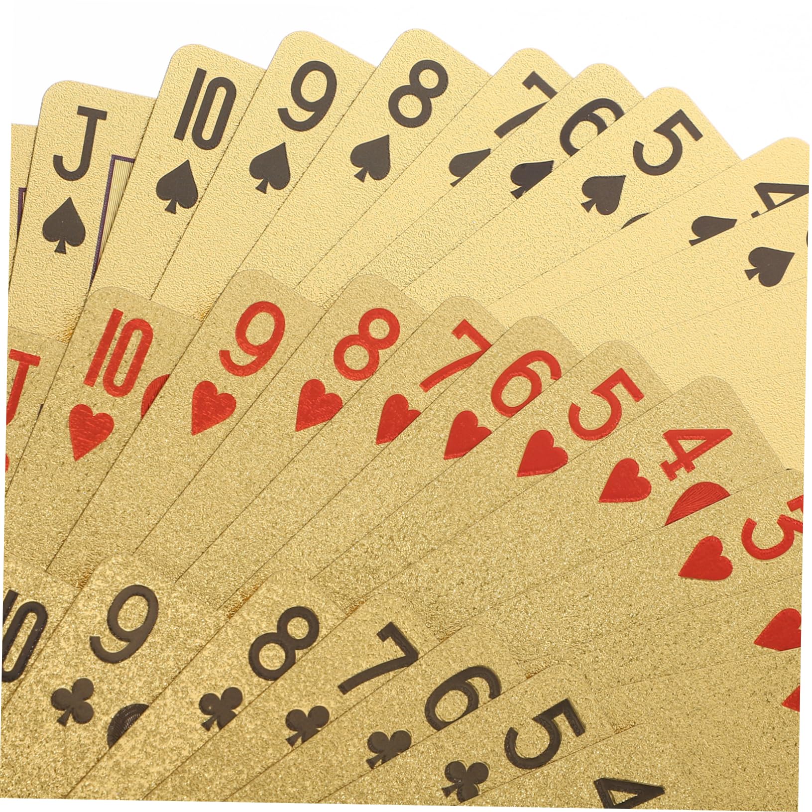 Abaodam Cartas De Póker De Plástico Impermeables para Fiestas y Reuniones Familiares Accesorios De Divertidos De Cartas Portátil y Duradero