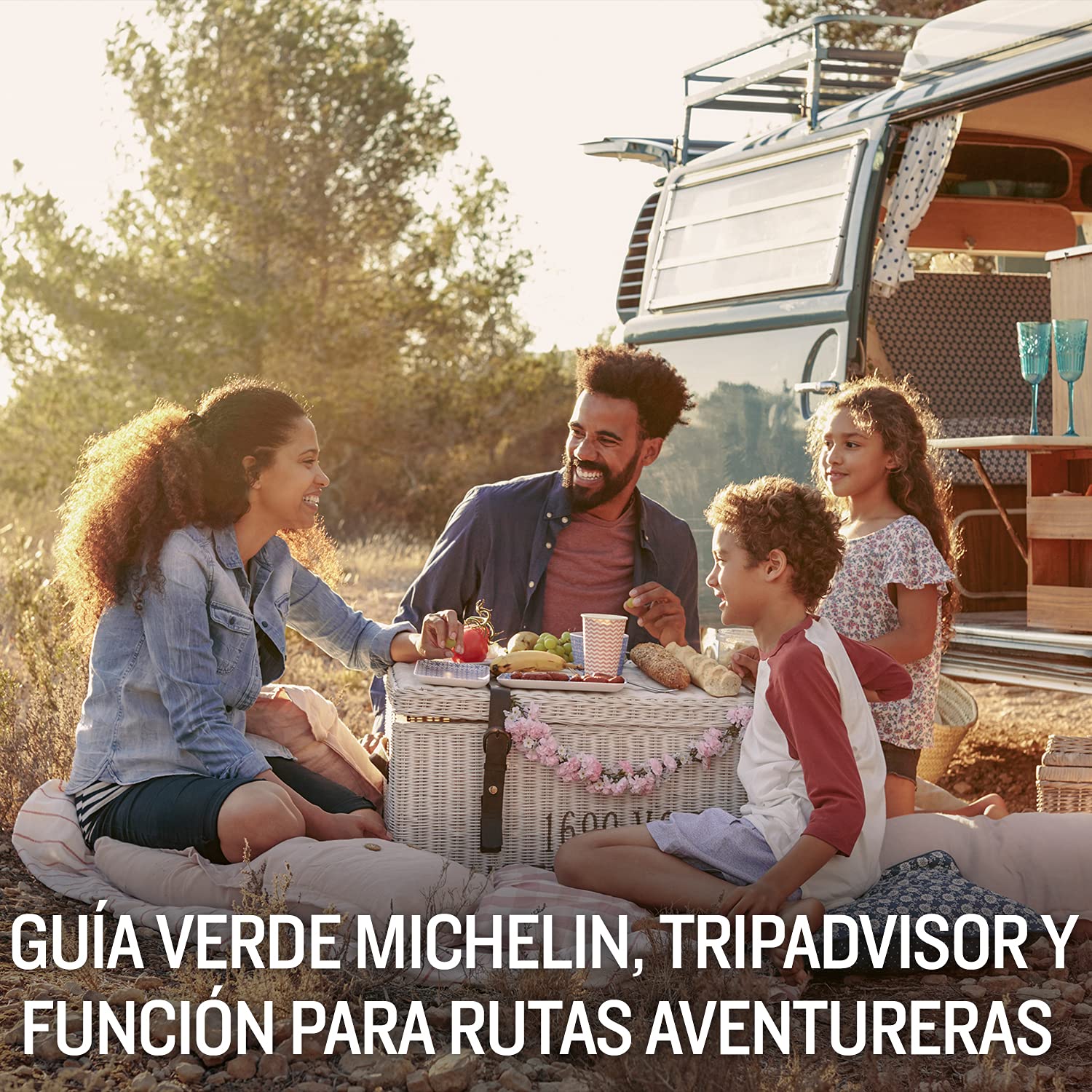 Garmin Campervan MT-S, navegador GPS de 6.95" para Campers, con mapas de Europa y navegación por Voz
