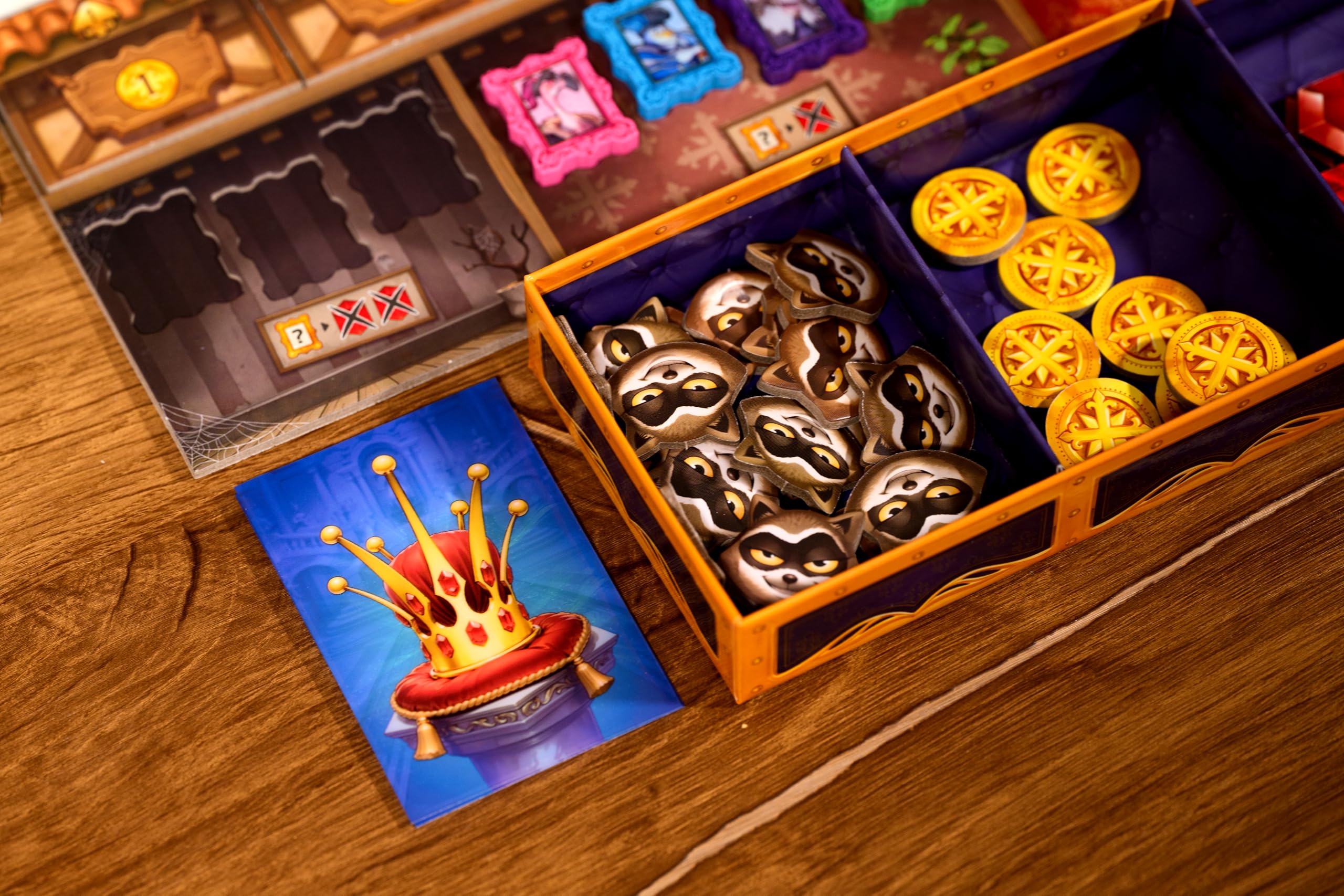 Repos Production, pour la Couronne, Jeu Familial, Jeu de société, 3 à 5 Joueurs, à partir de 8 Ans, 30 Minutes, Allemand