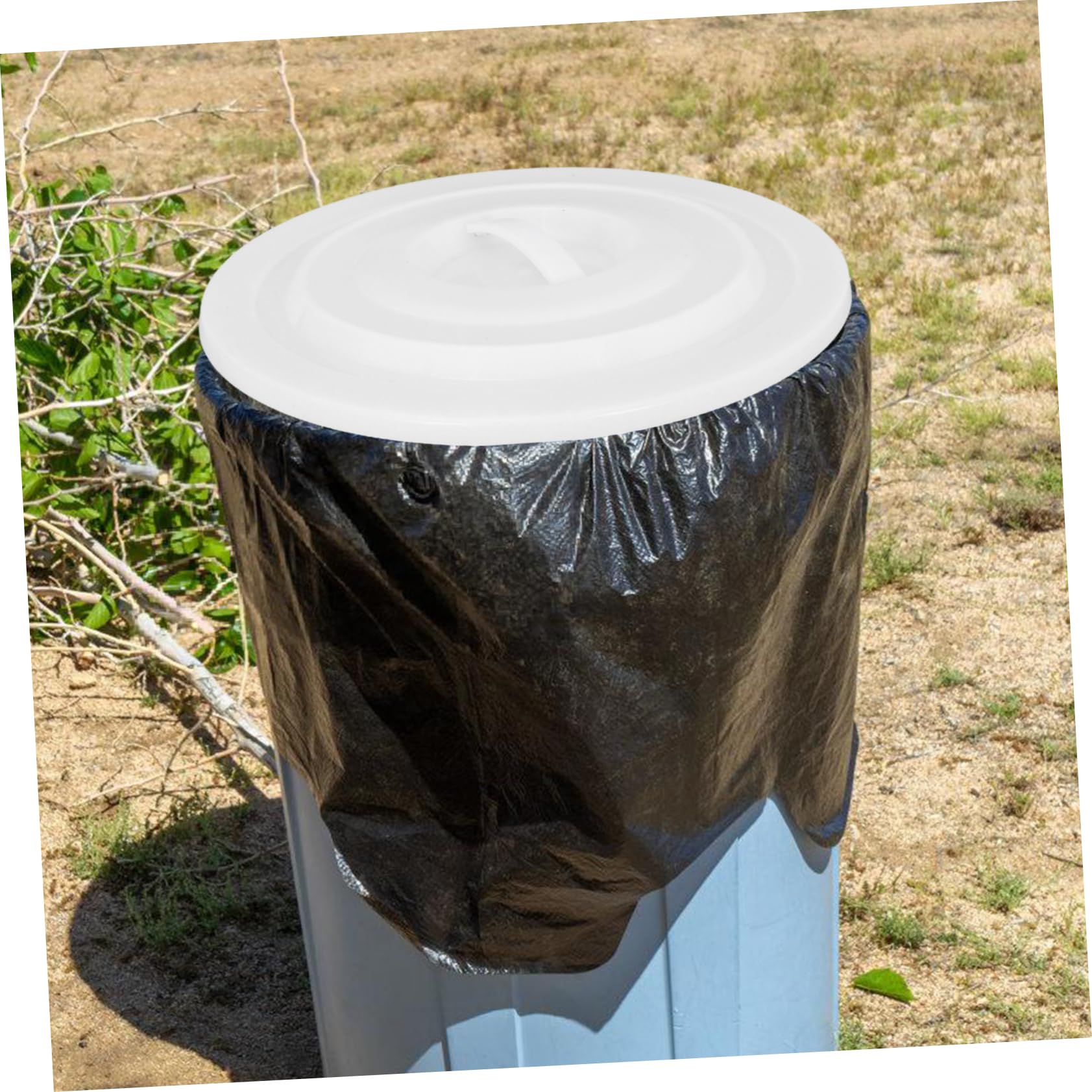 Alipis Coperchio Per Bidone Rifiuti Da Resistente Con Sigillo Ermetico Odori Copertura Per Contenitori Raccolta Differenziata Esterni Facile Da Installare e Smontare Design Stile Semplice