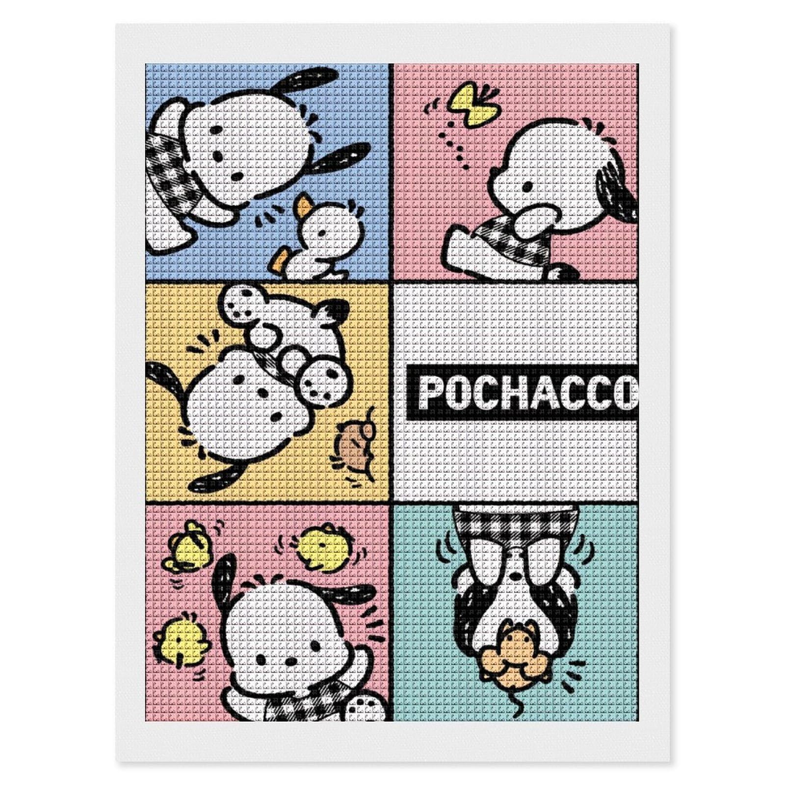 Amazon.co.jp: ポチャッコ ダイヤモンドアート 四角いビーズ