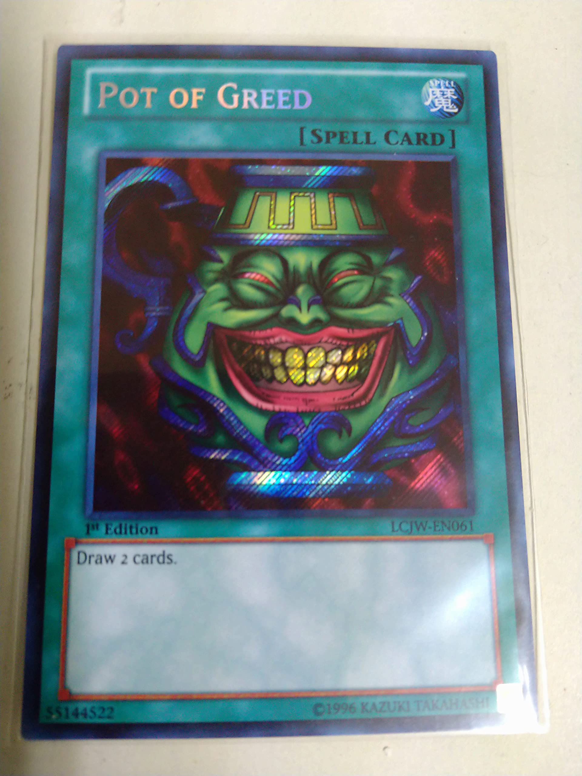Amazon.co.jp: ([OCG] 英語版 LCJW-EN061 Pot of Greed 強欲な壺 