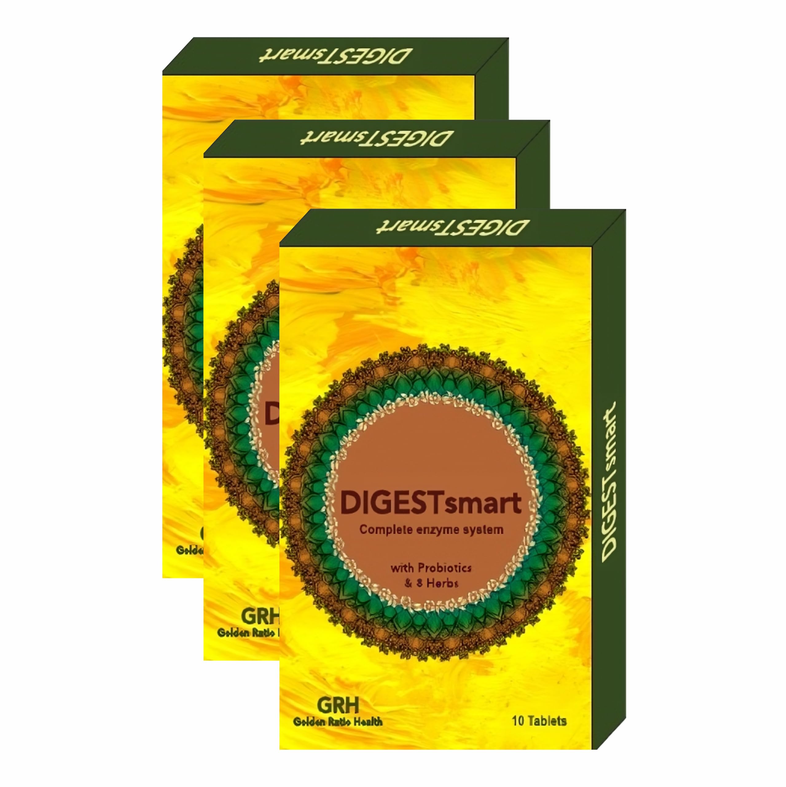 GRH DIGEST Smart digestive relief with Digestive Enzymes, Amla, Ginger, Licorice, Ajwain, Sanchar, Lemon and Lactobacillus acidophilus. 30 tablets (10 tablets x 3 pack) (B0CHZ158F3) Amazon Price History, Amazon Price Tracker