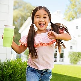 Munchkin Sippy Cup for Toddlers, Miracle 360 Cup, 14 Ounce, Green
