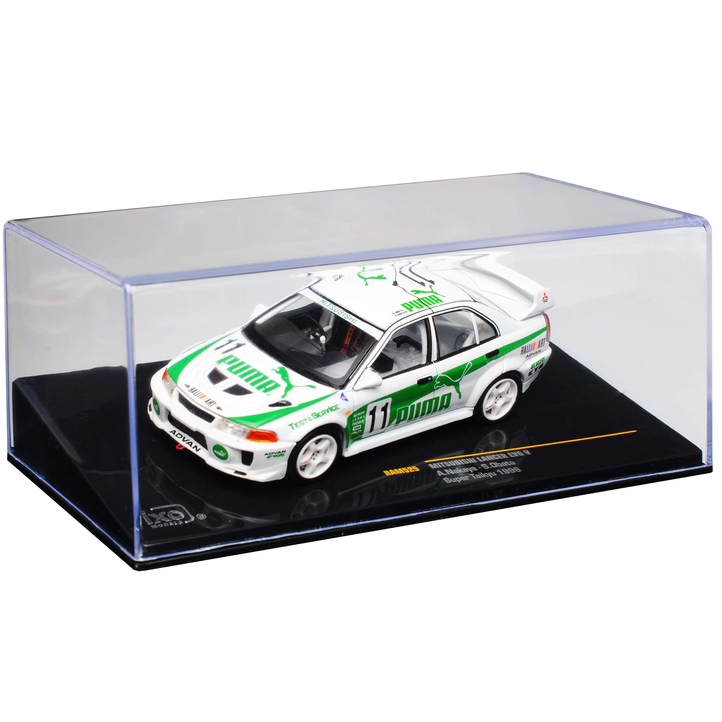 Miniature Mitsubishi Lancer Evo V Winfield 1998 – Échelle 1:43 – Occasion