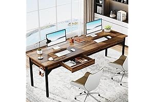 TribeSigns 78.7-Inch Extra Long Writing Desk