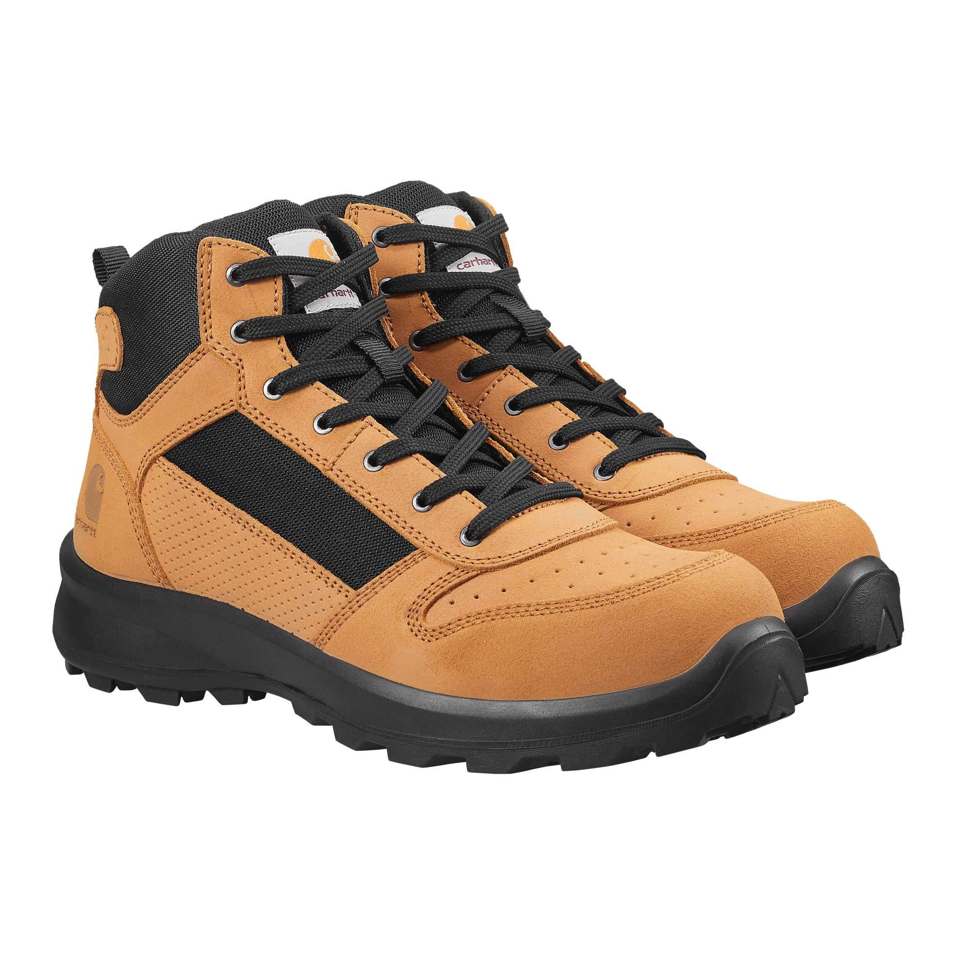 Carhartt Michiganbota de Seguridad con Cremallera, Corte Medio, Tecnología Rugged Flex, Cumple con La Normativa S1p, Zapatos industriales Hombre