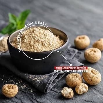 Maca Root 6000mg Complex | 180 Vegan Capsules (90 Day Supply) | with KSM-66® Ashwagandha, Panax Ginseng & BioPerine® | Energy, Stamina, Vitality, Performance, Hormone & Stress Support | by NutriVolv