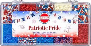 Mystic Sprinkles Sprinkle Decorating Kits (Patriotic Pride)