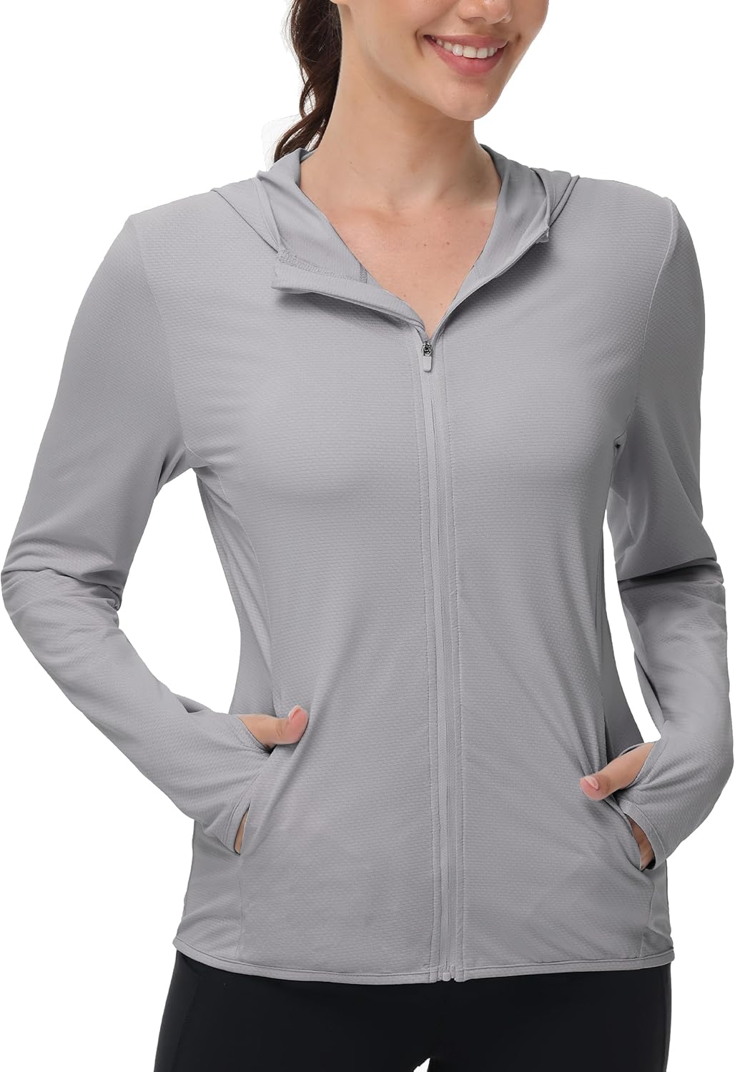 isnowood Women’s UPF 50+ Sun Protection Rash Guard, UV SPF Long Sleeve Zip Hoodie Jacket, Lightweight Hiking Outdoor Shirts isnowood Women’s UPF 50+ Sun Protection Rash Guard, UV SPF Long Sleeve Zip Hoodie Jacket, Lightweight Hiking Outdoor Shirts