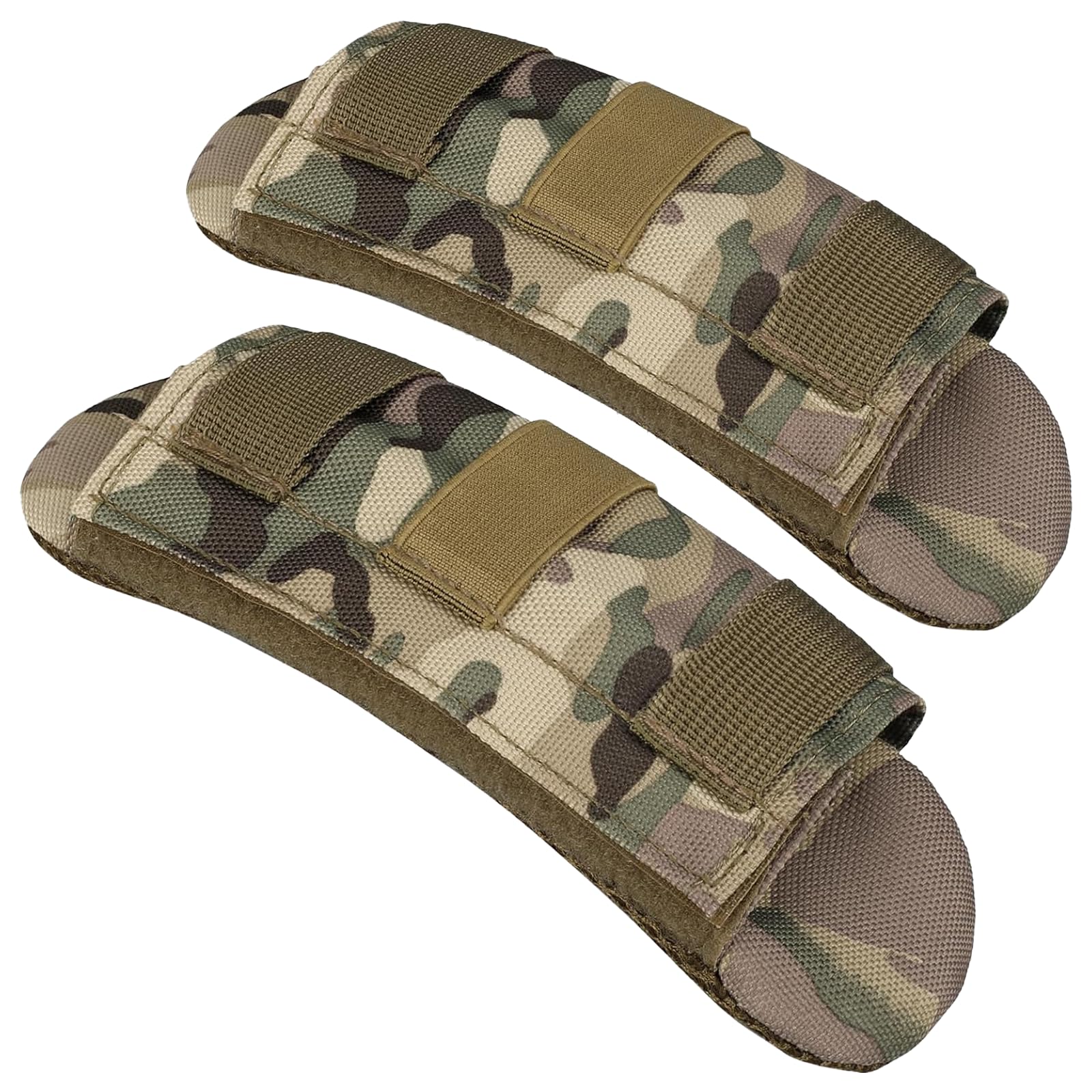 Hynhsun 2 Pack Soft Breathable Shoulder Strap Pad guitar strap pad Tactical Vest Shoulder Pad,Mesh Pads with Tactical Gear