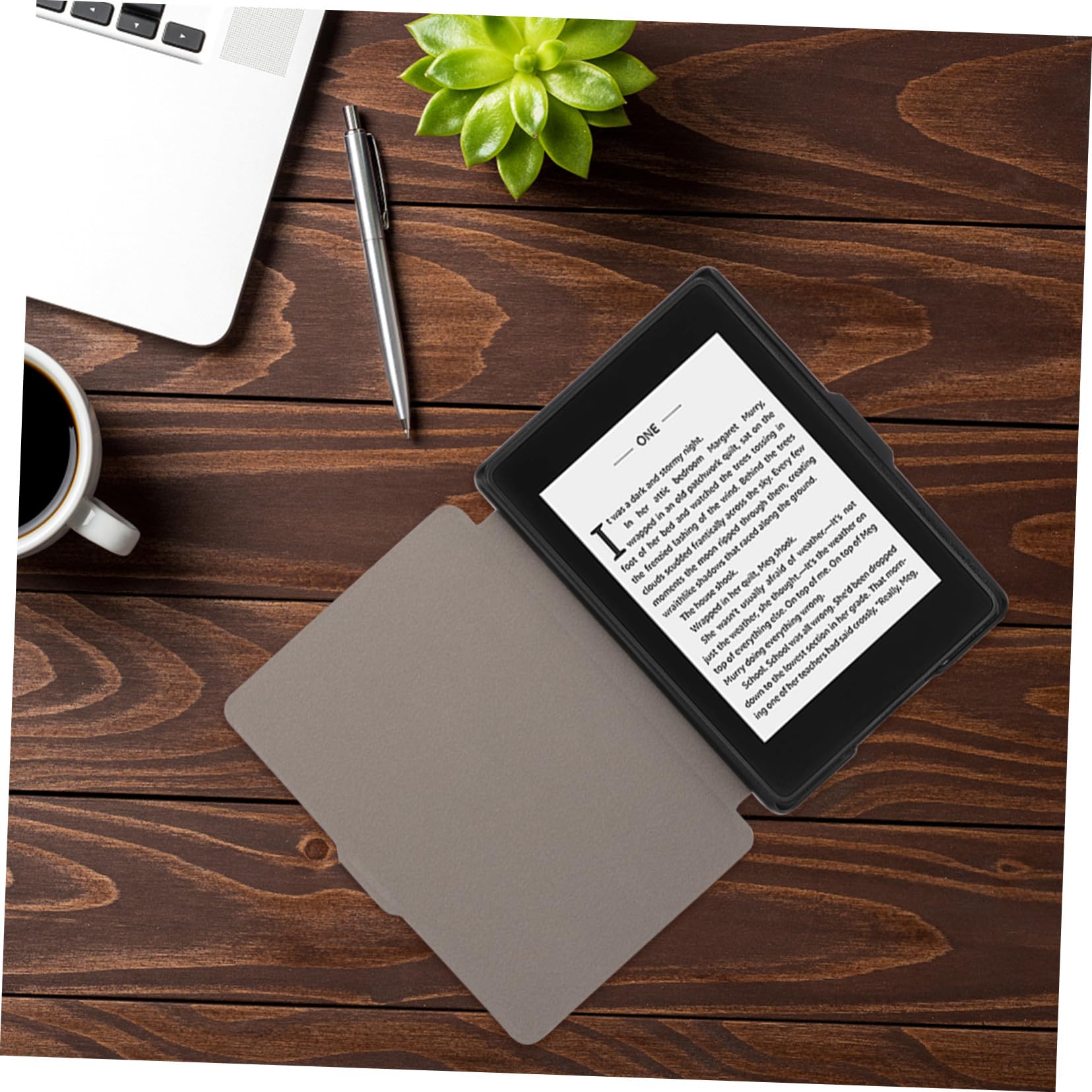 5 Pezzi Custodia Protettiva per Reader Anti- con Funzione Auto Wake Sleep Superficie Antiscivolo e Resistente per Protezione Schermo