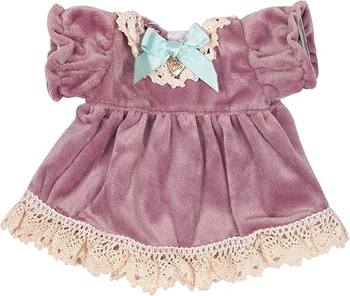 Miniatura 4 de Miaio Ropa de muñecas de bebé Reborn de 7 pulgadas  Muñeca recién nacida a juego accesorios conjunto de regalo  F