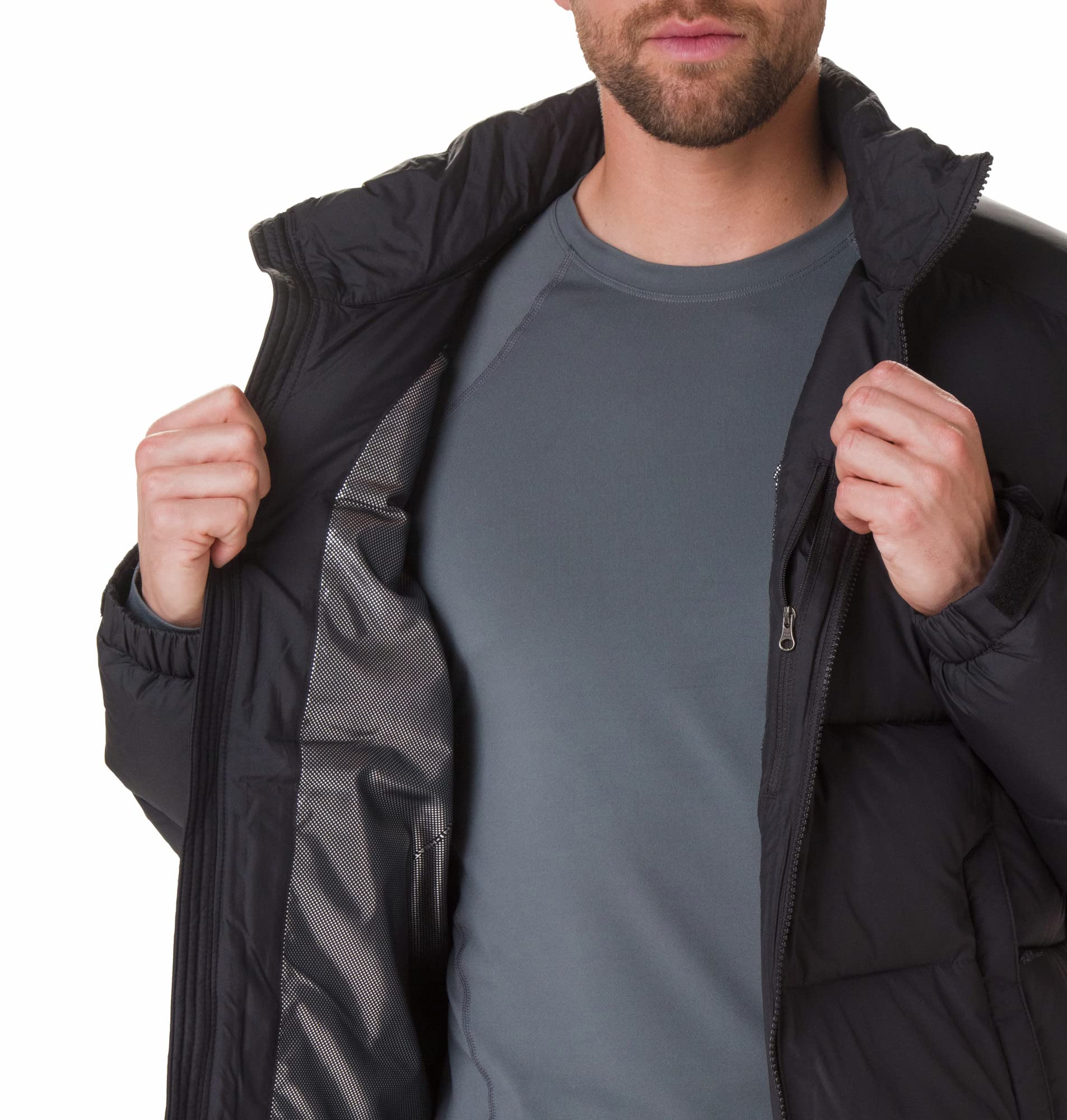 Columbia Pike Lake Jacket, Doudoune Homme, Black, Taille L