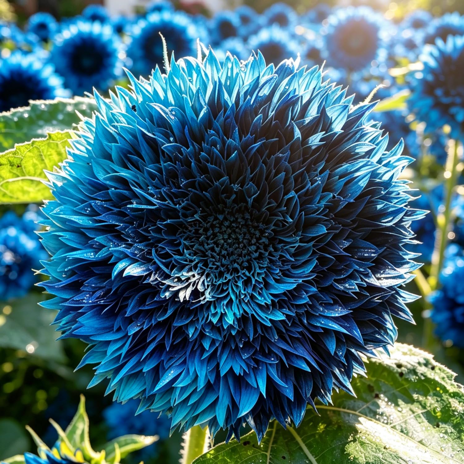 Teddy Bear Sunflower kernels-Mixed Color-Excellent Display-Perennial,Thrives in The Garden-500pcs-F