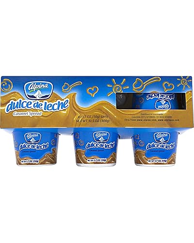 AREQUIPE ALPINA Dulce de Leche - Salsa de caramelo con leche para manzanas y postres - Consistencia cremosa como Cajeta - Ideal para Alfajores,