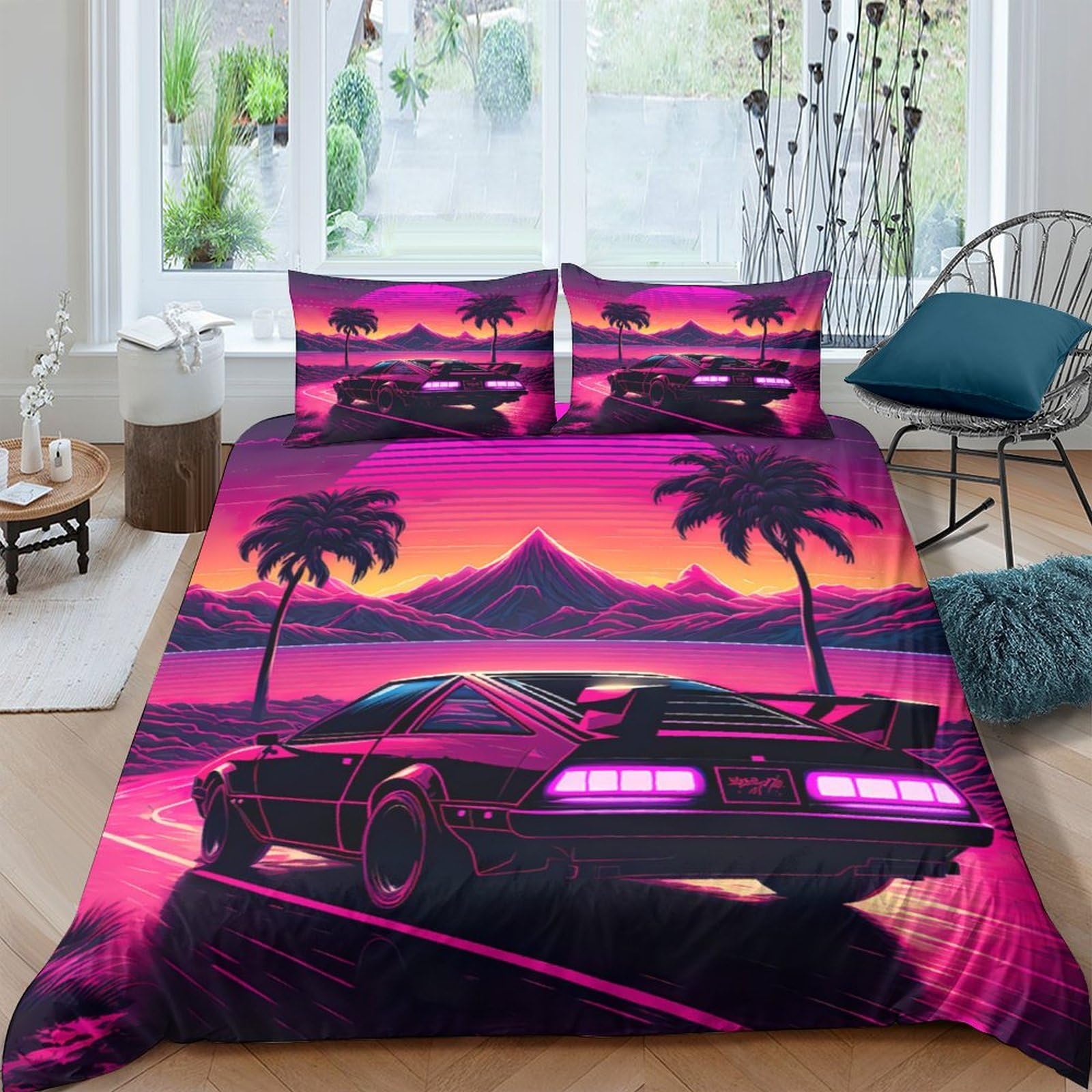Ctjqhvkz Style-4 3D Printed Fitted Sheet Microfiber Galaxy Starry Sky For Bedroom, Durable Mattress Cover With Non-Slip Edges, Easy To Wash And Protects Bed Mattress For All Ages Single（135X200cm）