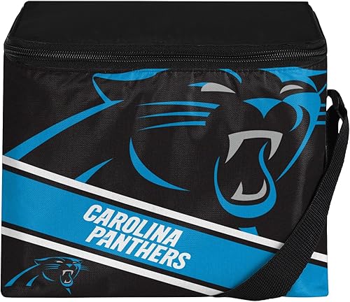 Miniatura 10 de FOCO NFL Unisex-Adult NFL Team Big Logo Stripe 6 Pack Coolers