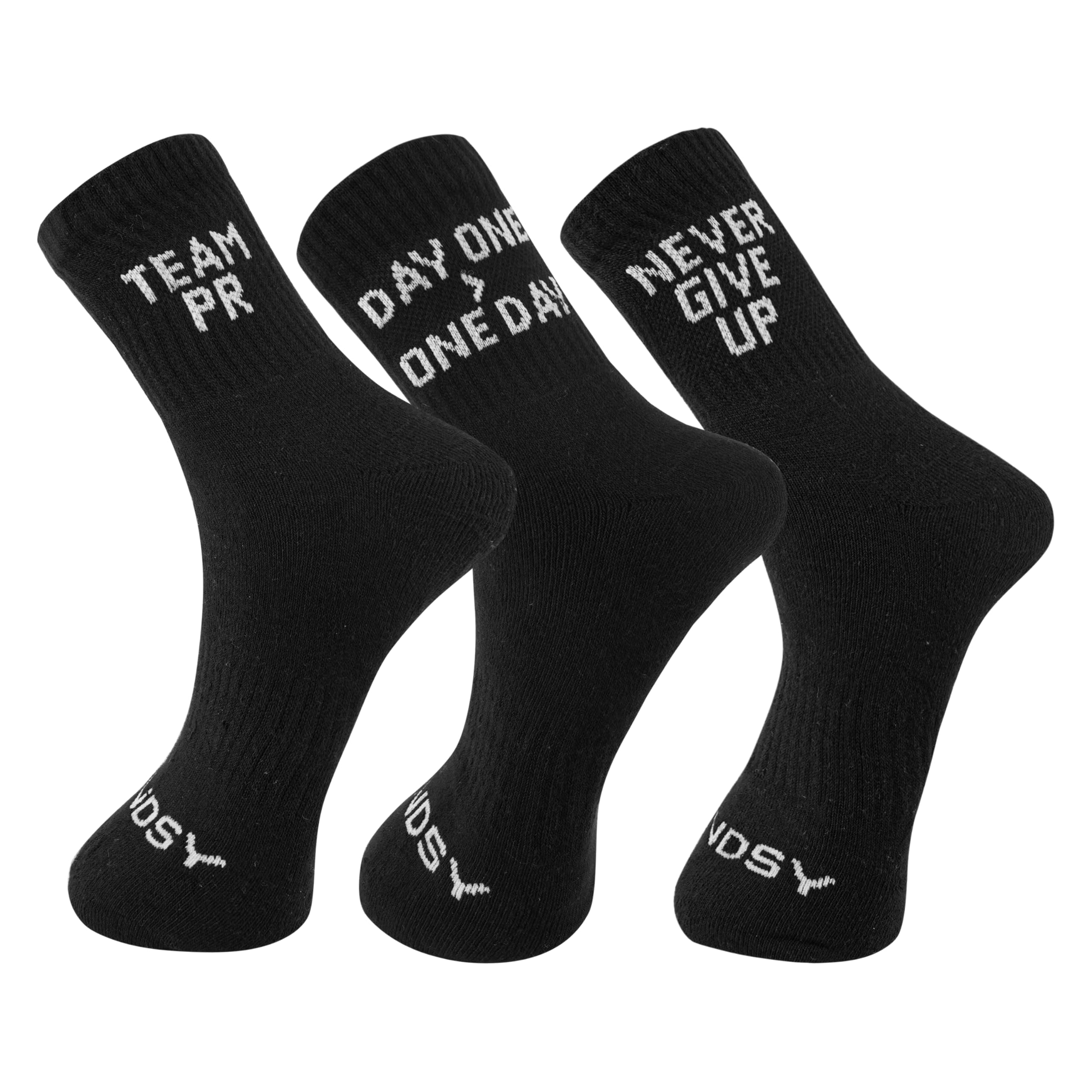 Sports & Gym Workout Socks, Premium Cotton, Ankle Length, Unisex, Pack of 3 Pairs-image-10