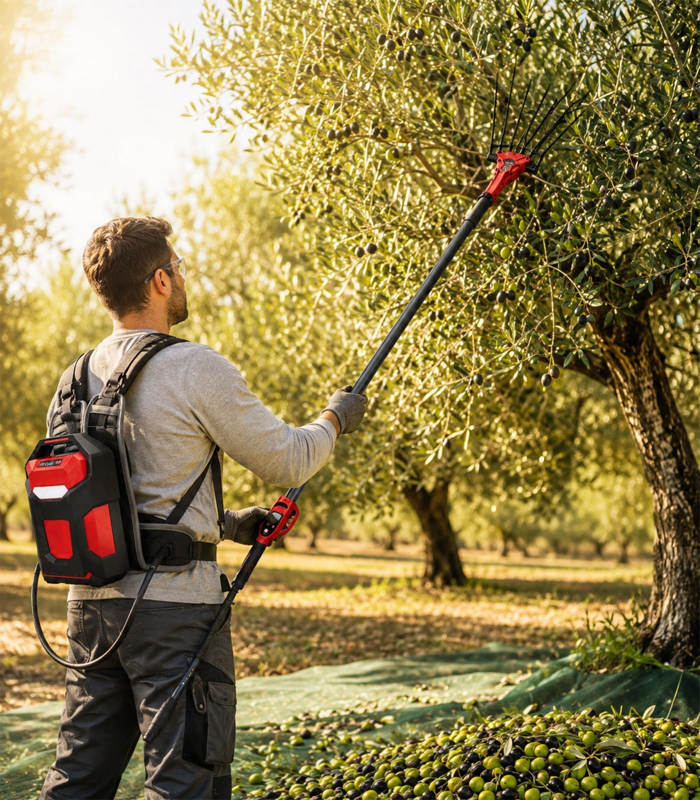 Raccoglifrutta Elettrico a 6 velocità 600W