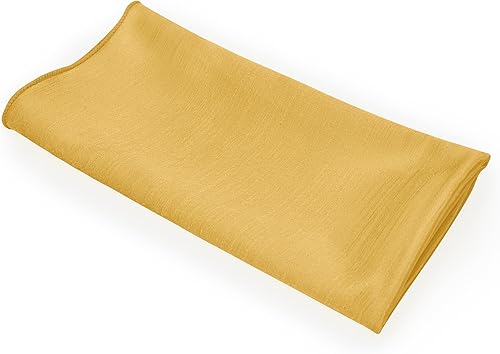 Miniatura 257 de Ultimate Textile -1 docena - Reversible Shantung Satin - Majestic - Servilletas de tela Majestic de 17 x 17 pulgadas color azul pizarra