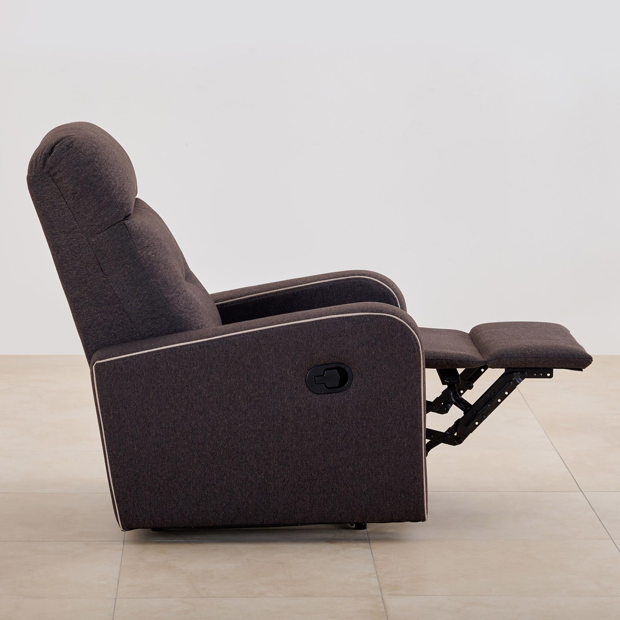 Home Centre Toledo Fabric Seater Recliner Brown Desertcart