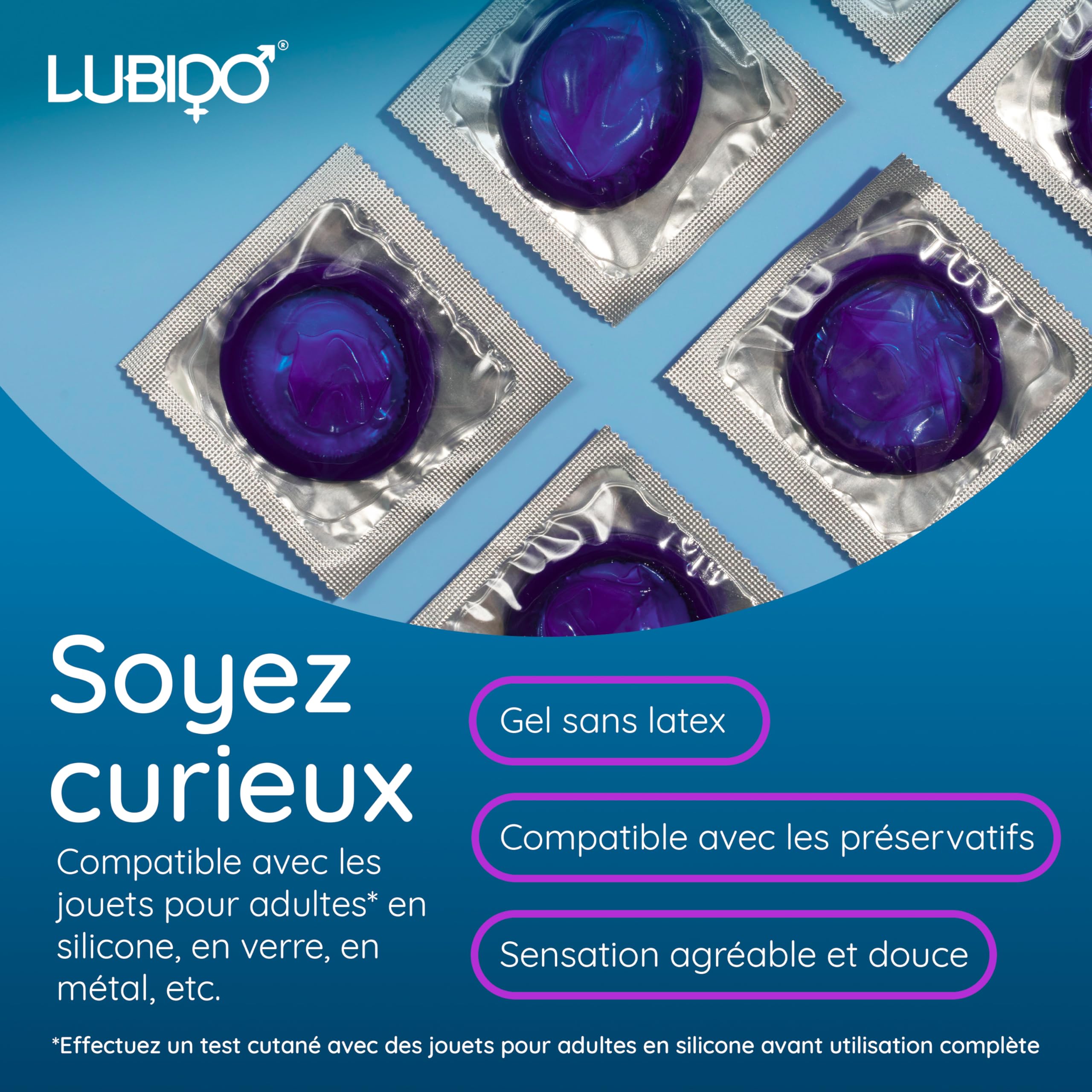 Lubido Gel Lubrifiant Hybride Crémeux Hydratant Sans Parabènes - 250 ml (Lot de 2)