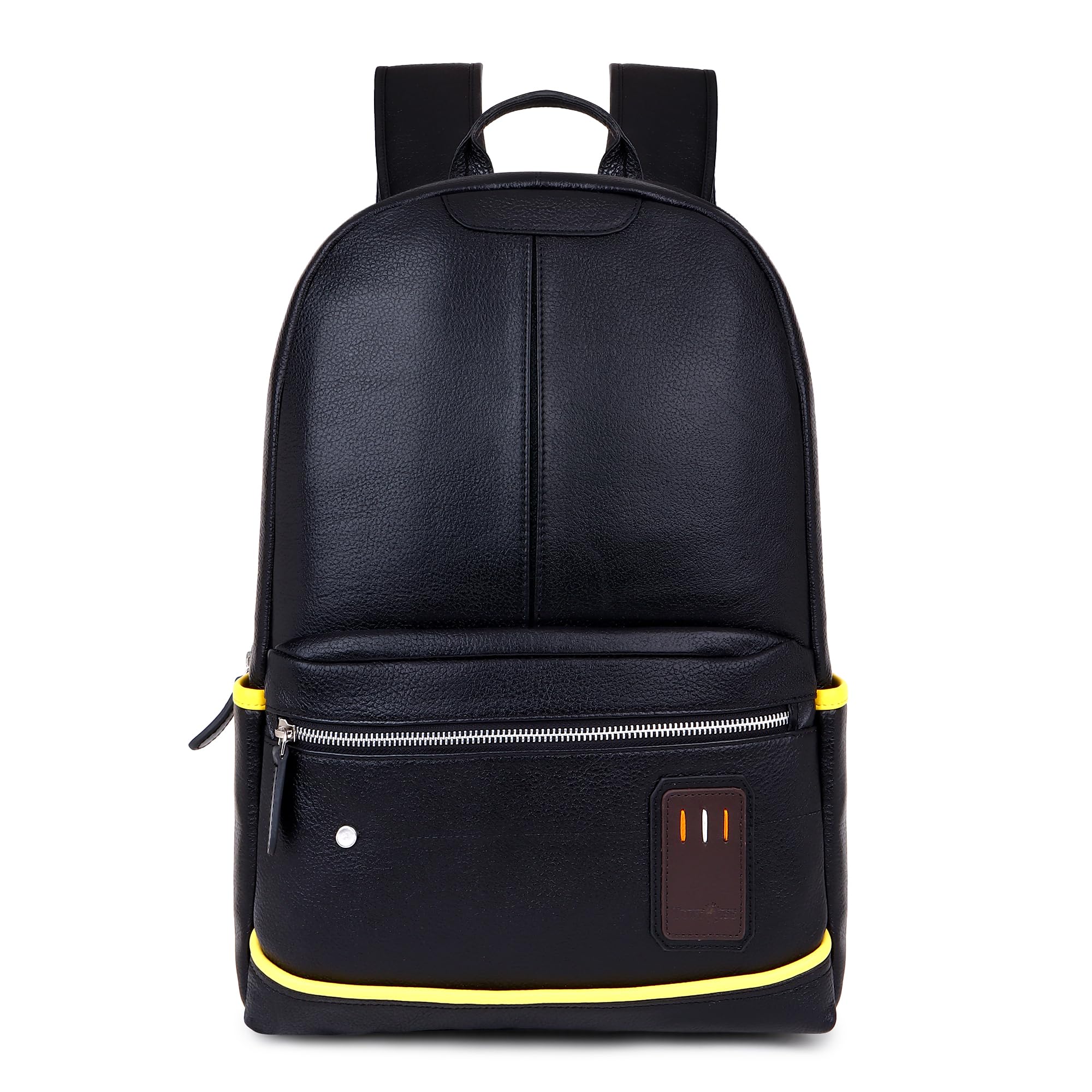 Roberto-Genuine Leather Backpack for Travel/Office (Black) - by Tortoise (B0CSW732T3) Amazon Price History, Amazon Price Tracker