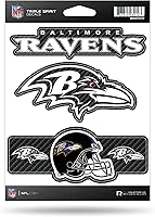 Vista 44 de Rico Industries NFL Football Triple Spirit Stickers Hoja de calcomanías triples