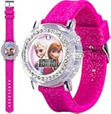 Frozen Elsa and Anna LCD Watch with Silicone Band