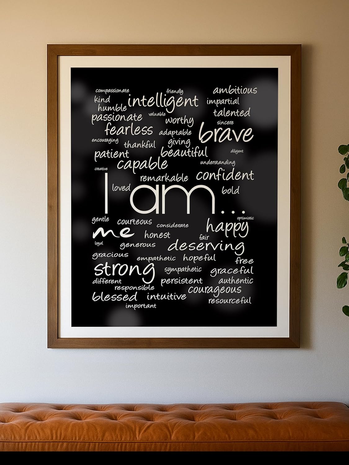 I Am Me - Inspirational Wall Decor, Modern Motivational Wall Art Print for Home, Office, Studio, School Decor - 11x14 Unframed Poster Print Gift for for Empowerment & Confidence - Image 6