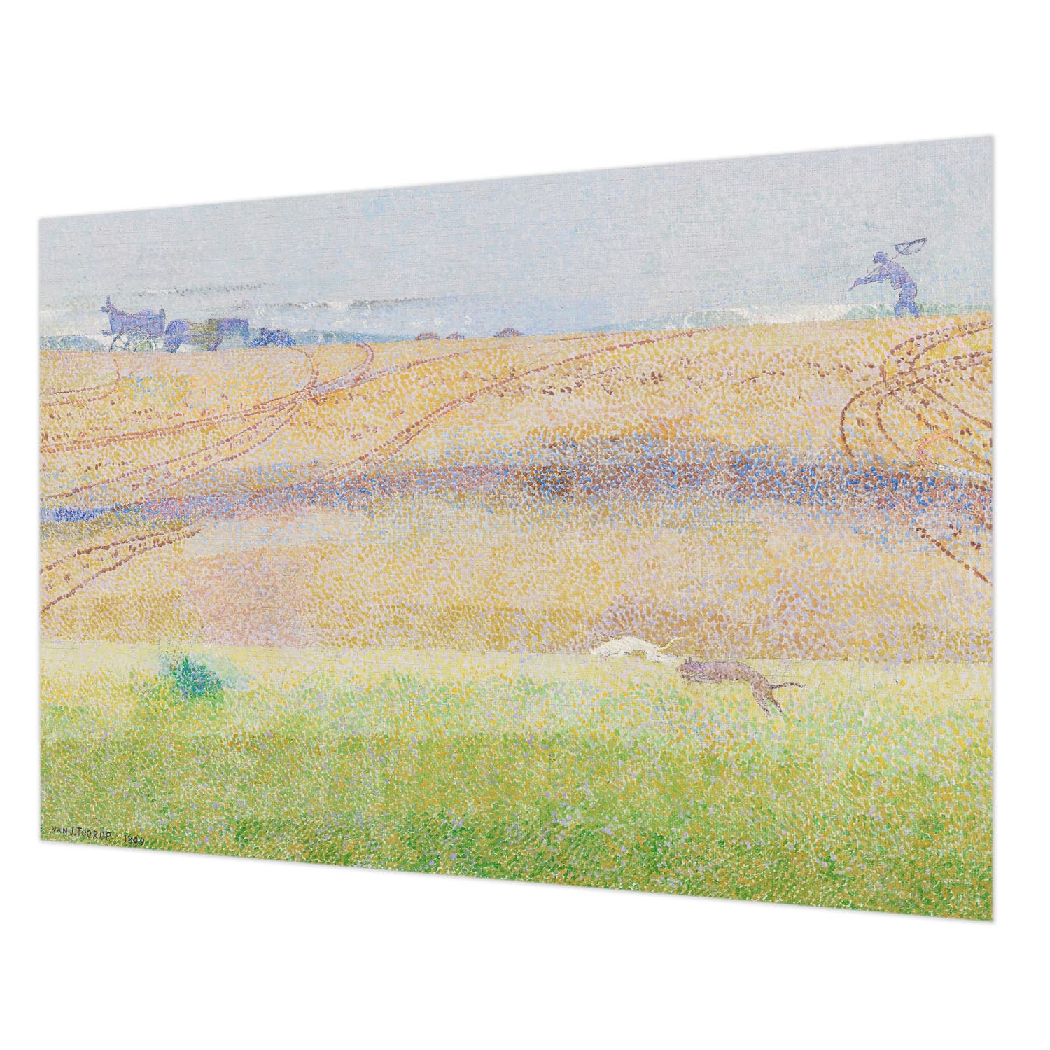 Papier peint panoramique 208x146 cm salon ambiance été