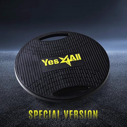 Miniatura 5 de Yes4All Wobble Balance Board, Core Training Board, Stretch Board, Plastic, Balance Training, Carrying, Injury Prevention