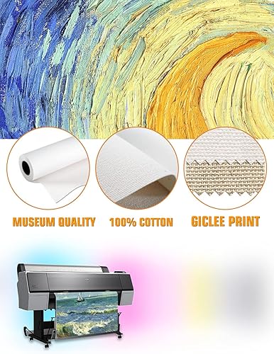 Vista 855 de DECORARTS - Almond Blossom Tree - Vincent Van Gogh Art Reproduction. Giclee Canvas Prints Wall Art for Home Decor 30x24