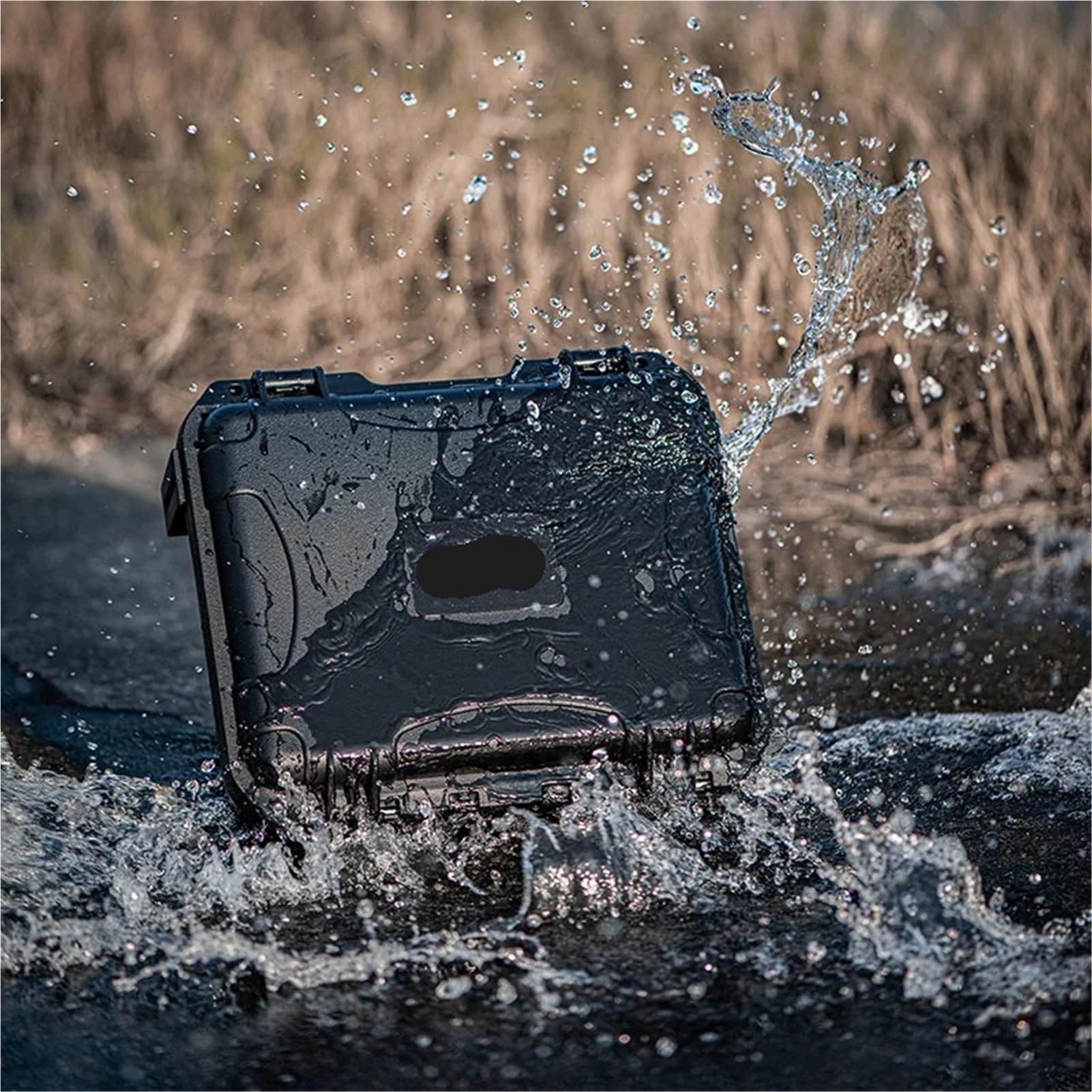 Estuche rígido de 2 capas, resistente al agua, compatible con accesorios de cámara DJI Osmo Action 5 Pro, estuche de transporte, maleta de viaje portátil.