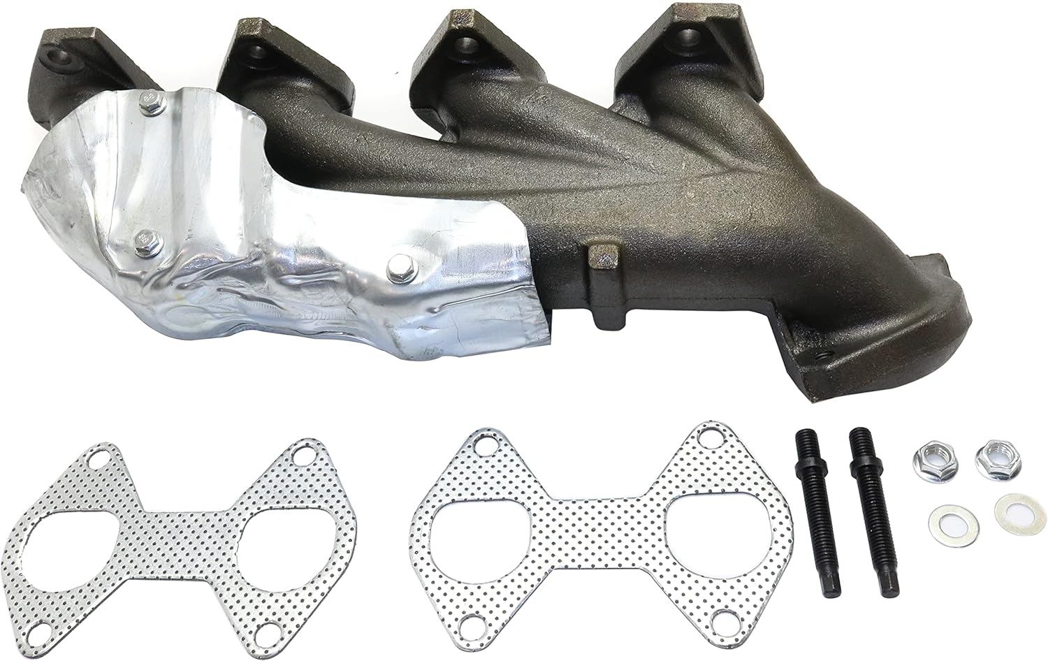 Garage-Pro Exhaust Manifold Set of 2 Compatible With 2004-2009 Ford F-150, Fits 2005-2009 Ford Expedition, Fits 2005-2009 Lincoln Navigator, 5.4L Engine, 50-State Legal, Driver and Passenger Side