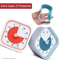 Vista 3 de TIME TIMER Home MOD - Estuches neutros para aprendizaje en el aula, herramienta de estudio de escuela en casa, reloj de escritorio para estudiantes