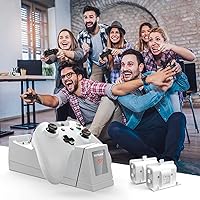 Vista 6 de YCCTEAM Cargador de control compatible con Xbox One batería recargable compatible con Xbox One Xbox One X Xbox One S Xbox One Elite Controller