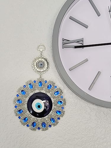 Miniatura 4 de LUCKBOOSTIUM Door Charm Evil Eye Keychain for Protection - Evil Eye Car Hanging Ornament and Rear View Mirror Accessories