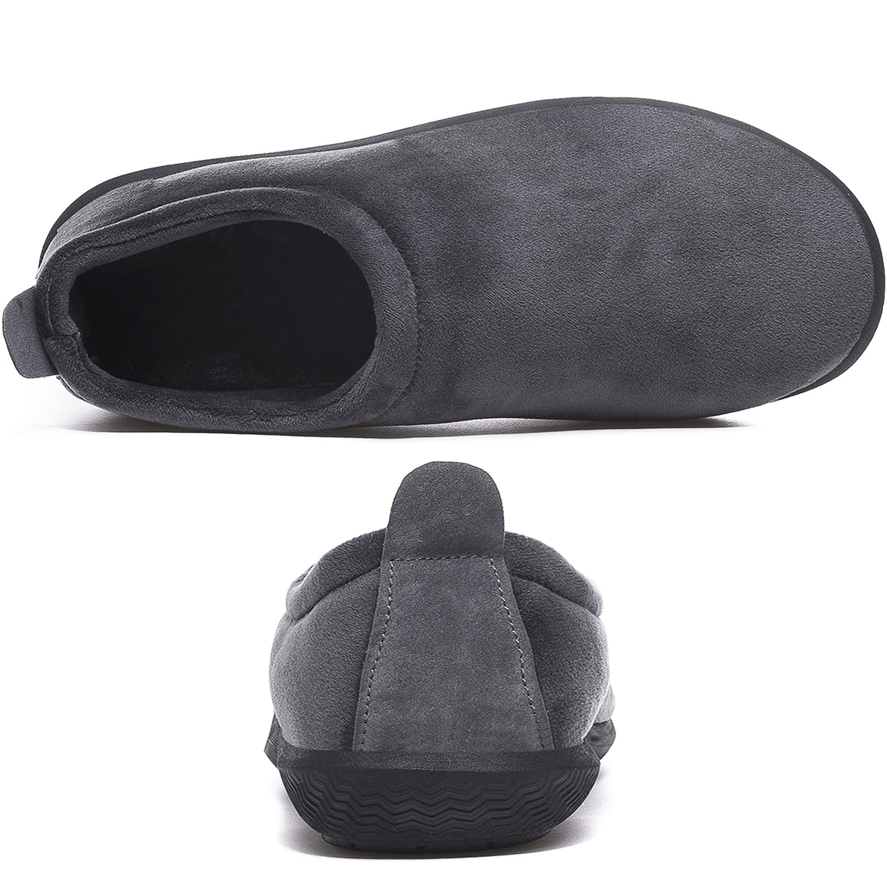 Pantofole da Uomo Ciabatte Donna Caldo Peluche Morbido Pelliccia Sintetica Scarpe per la casa con Pantofole Invernali