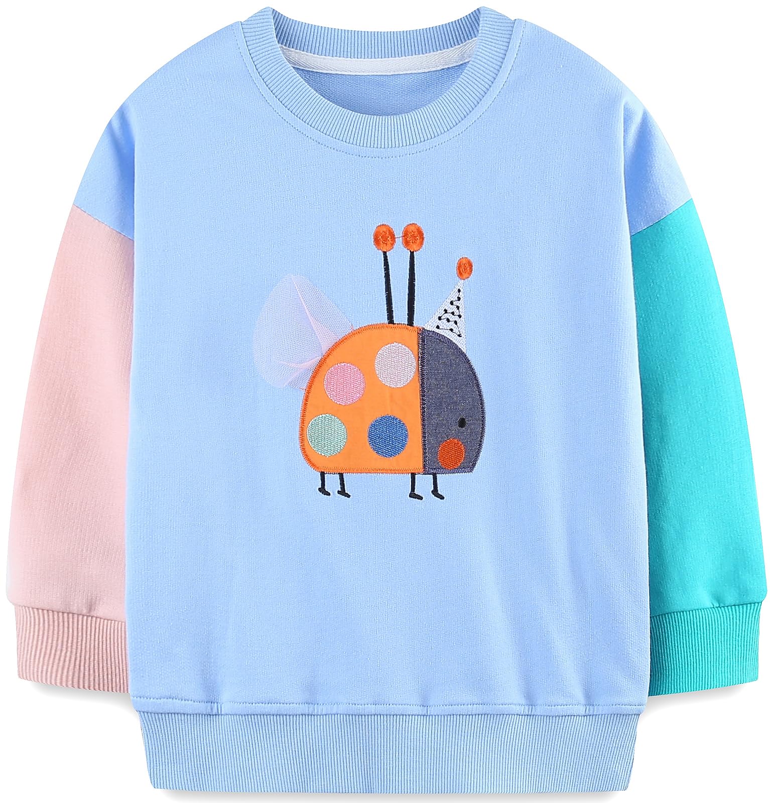 Girls Sweatshirt for Kids Cotton Top Casual Jumper Girl T Shirt Toddler Clothes Long Sleeve Pullover Age 1-12 Years — view 30