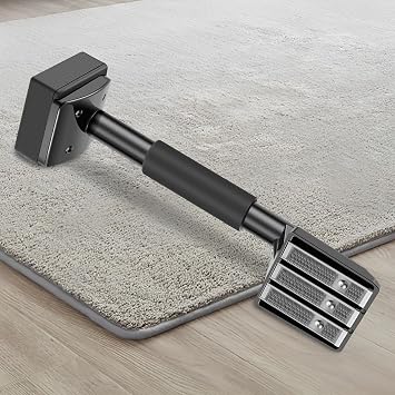 Carpet Stretcher Knee Kicker, Metal Carpet Knee Kicker, Non Slip Handle, Cutter Carpet Installation Tool Kit, Efficient Robust Stable Knee Kicker Suitbale for Home
