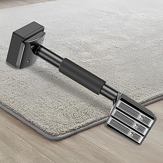 Carpet Stretcher Knee Kicker, Adjustable Metal Carpet Knee Kicker, Adjustable Non Slip Handle, Cutter Carpet Installation Tool Kit, Efficient Robust Stable Knee Kicker Suitbale for Home