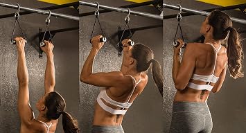 Heavy Duty Pull Up Grips | Pull Up Bar Handles | Chin Up Handles | Neutral Grips for Pull up Bars