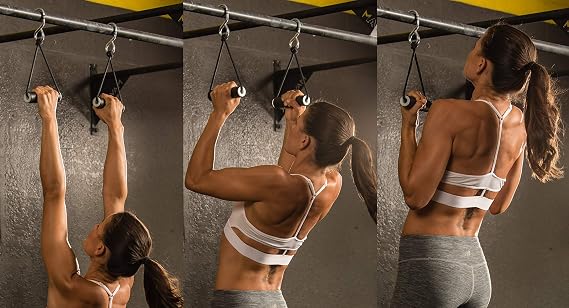 Heavy Duty Pull Up Grips | Pull Up Bar Handles | Chin Up Handles | Neutral Grips for Pull up Bars