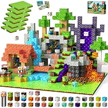 150PCS Magnetic Blocks with 6 Base Plate - Building Blocks Cubes for Kids Ages 4-8, STEM Magnet Building Toys Boys Girls, Christmas Birthday Gifts Preschool Educational Learning Toy for 3+ Years Old