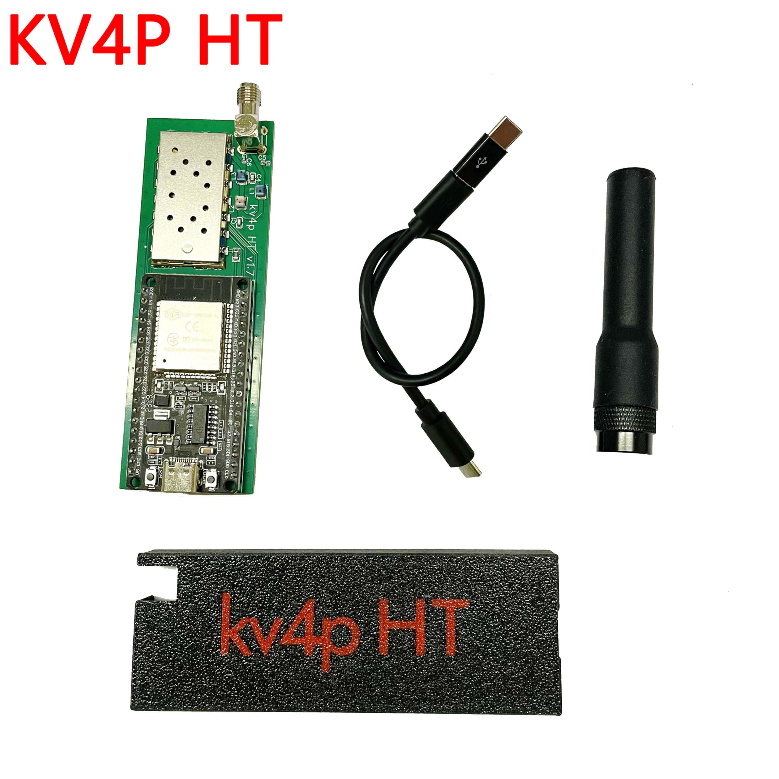 kv4p HT Homebrew VHF Radio Android Phone into ham Radio transceiver PCB v1.7 SA818-V SA818S ESP32-WROOM-32 Module