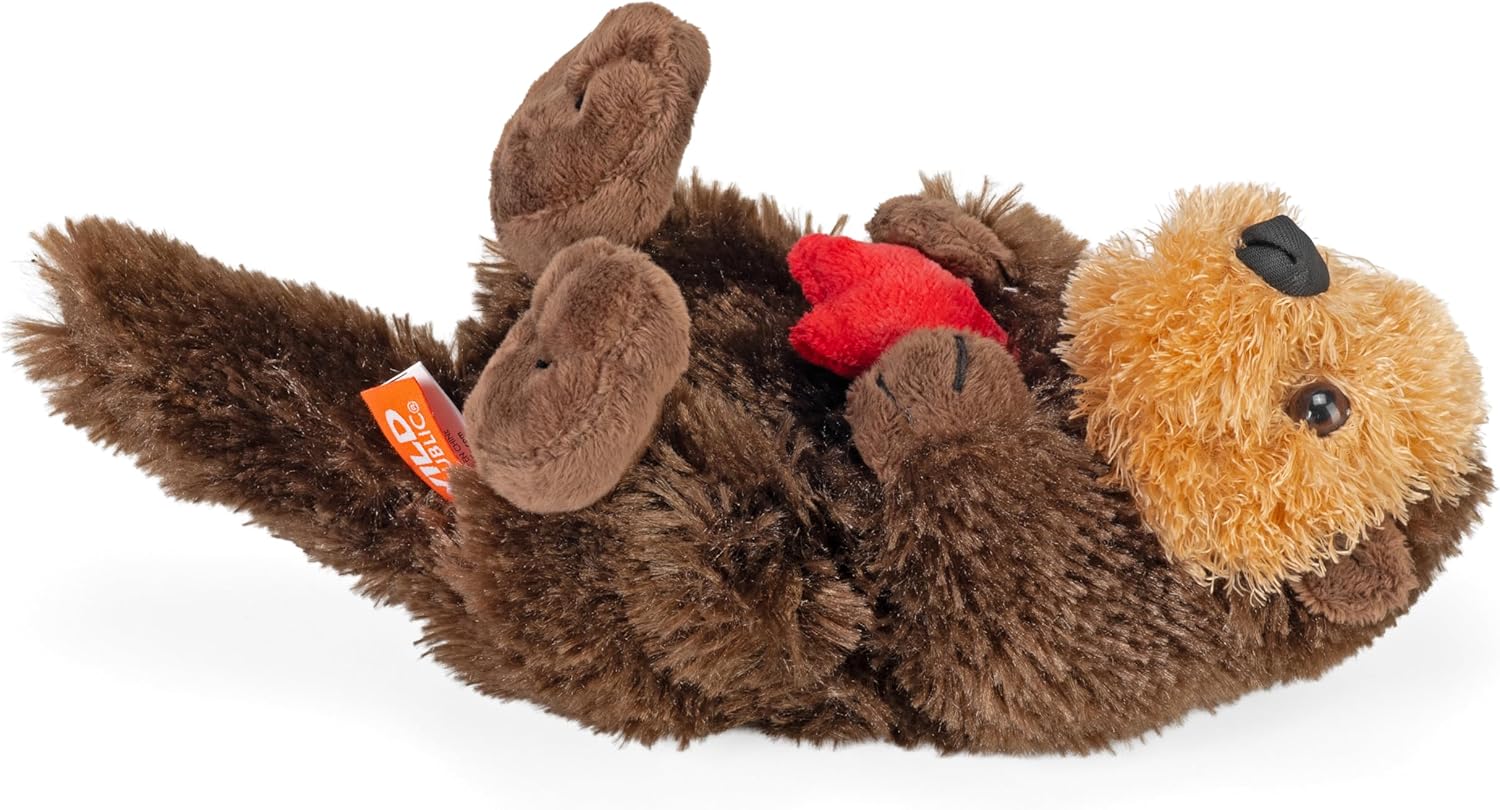 Wild Republic Sea Otter Plush, Stuffed Animal, Plush Toy, Gifts for Kids, Cuddlekins 8 Inches