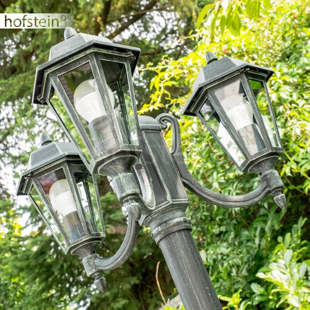 Lampadaire extérieur Natal éclairage sécurisant nuit - Luminaire jardin design élégant